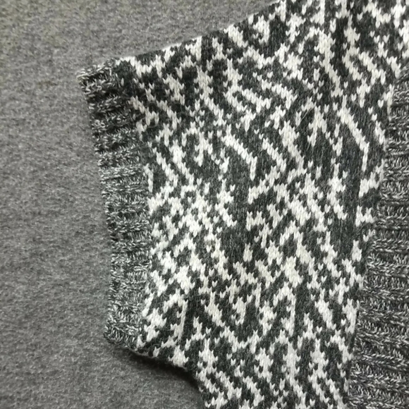 Bisou Bisou Sweater Snap Front Cardigan, Size L Dolman Sleeve Missing Belt - Picture 9 of 11